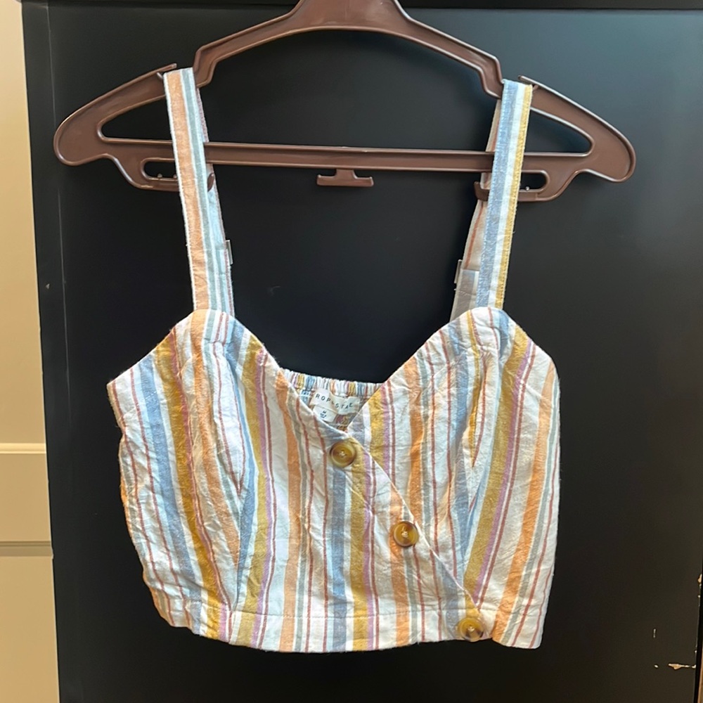 Aeropostale stripped Crop Top
